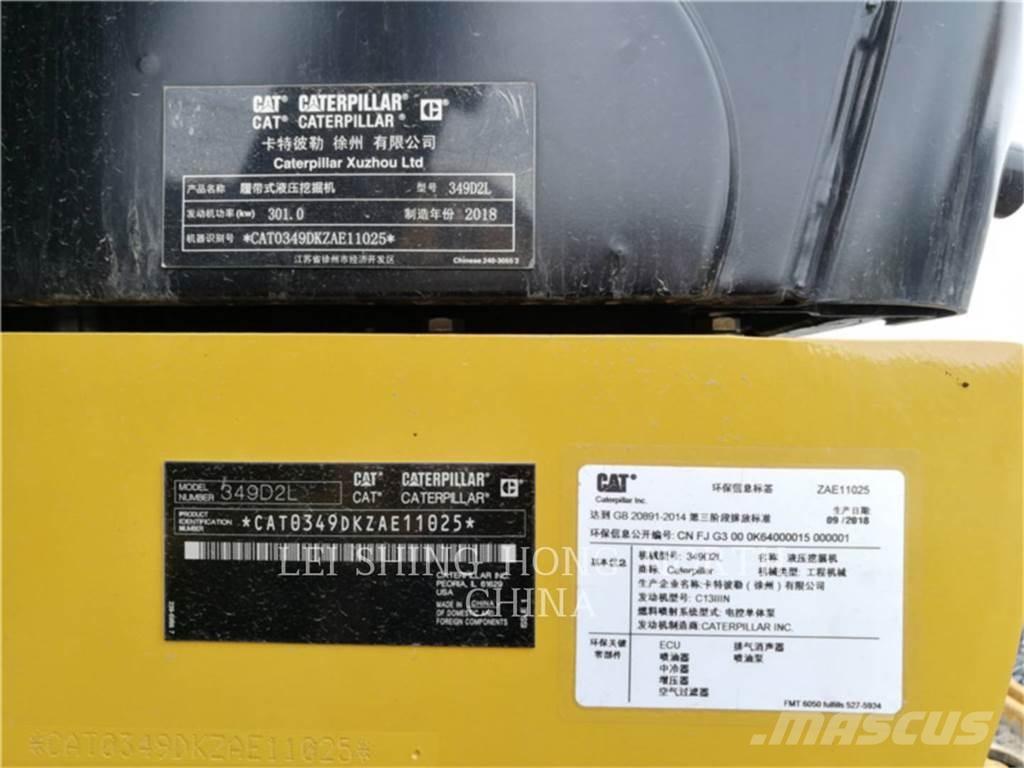 CAT 349 D2 L Bageri gusjeničari