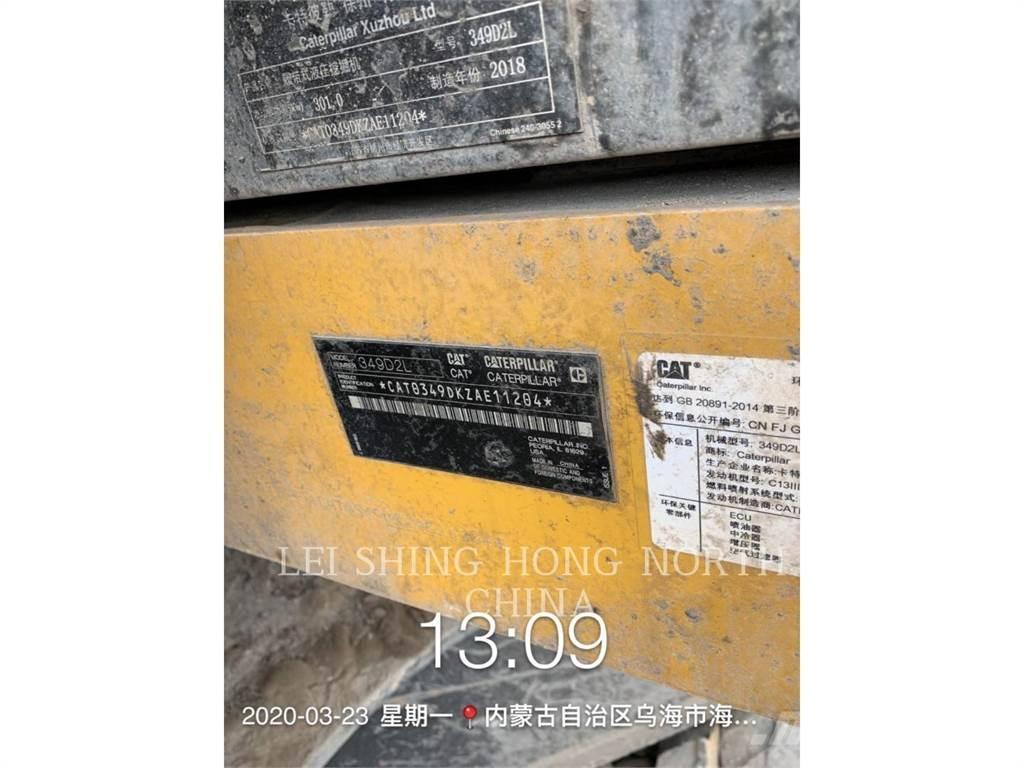 CAT 349 D2 L Bageri gusjeničari