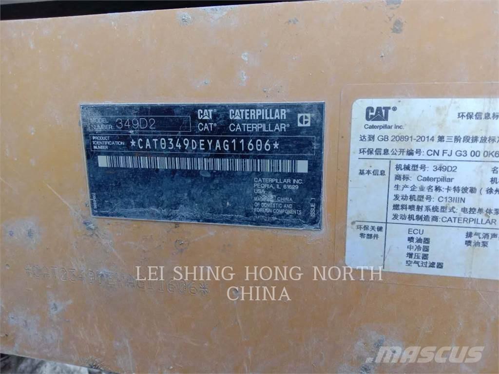 CAT 349D2 Bageri gusjeničari