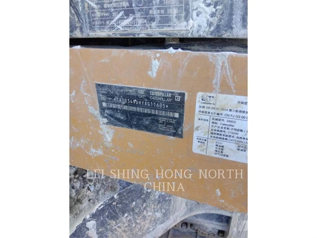 CAT 349D2 Bageri gusjeničari