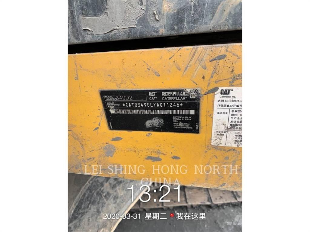 CAT 349D2 Bageri gusjeničari