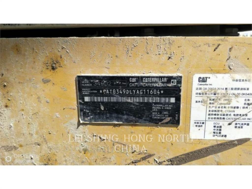 CAT 349D2 Bageri gusjeničari