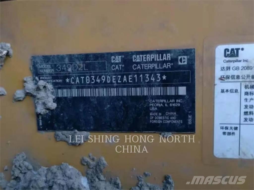 CAT 349D2L Bageri gusjeničari