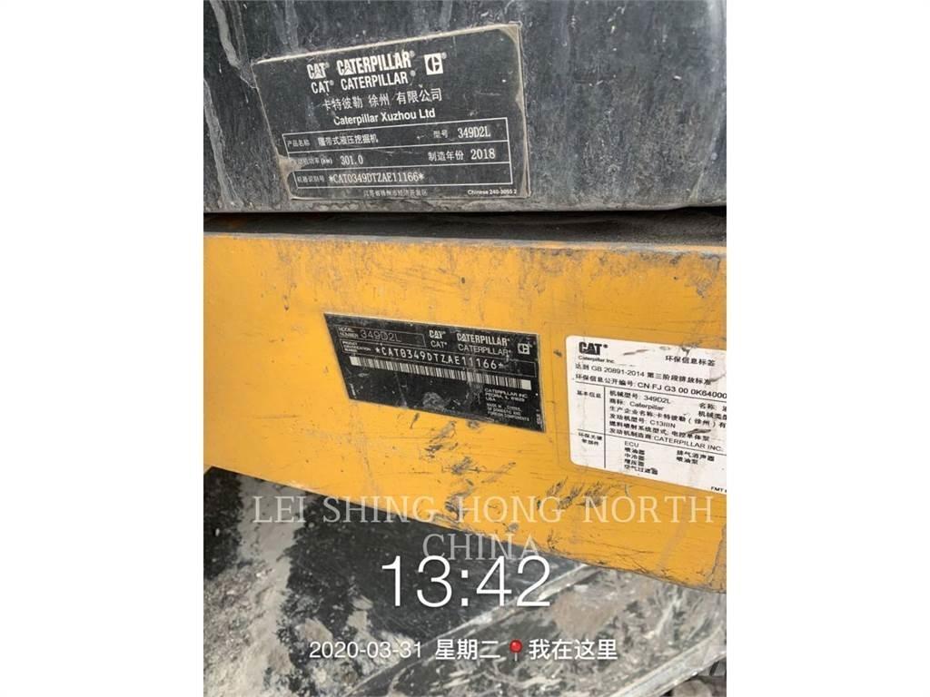 CAT 349D2L Bageri gusjeničari