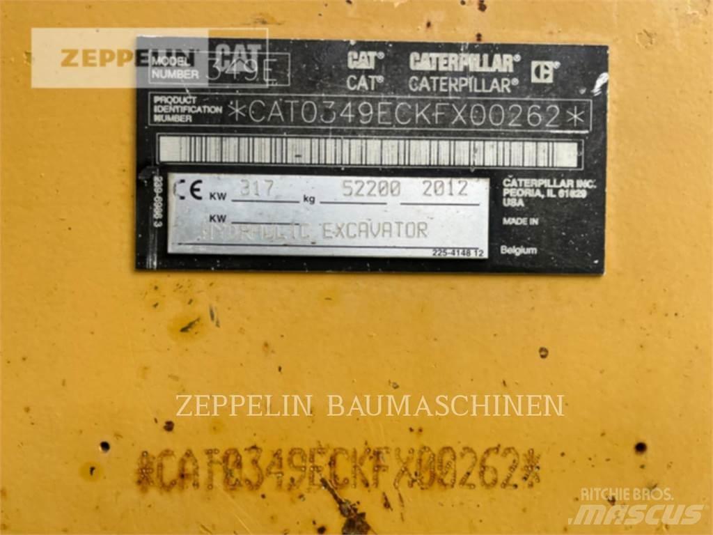 CAT 349EL Bageri gusjeničari
