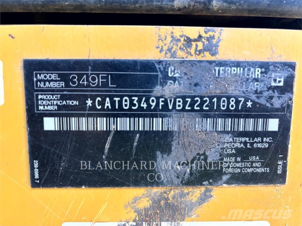 CAT 349F Bageri gusjeničari