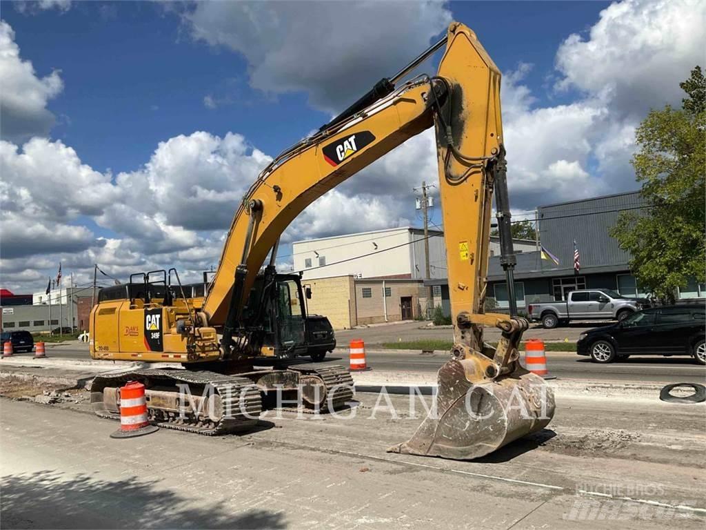 CAT 349FL + Bageri gusjeničari