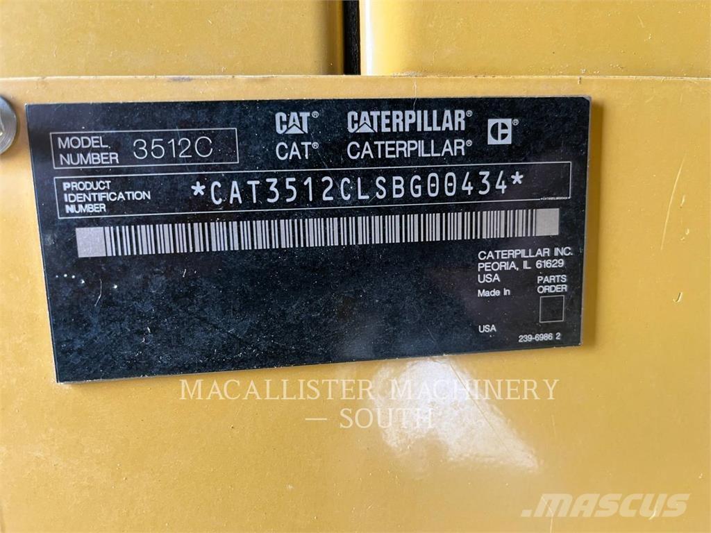 CAT 3512C Dizel agregati