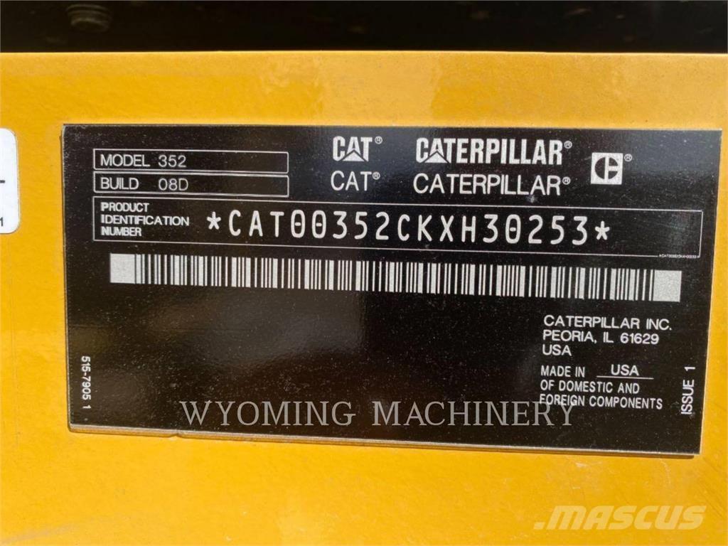 CAT 352 Bageri gusjeničari