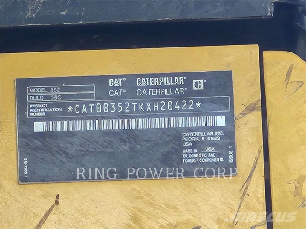 CAT 352-08 Bageri gusjeničari