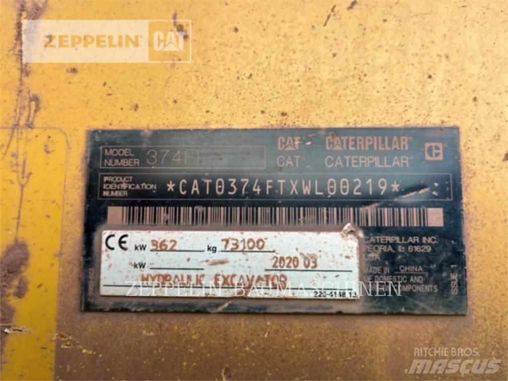 CAT 374FL Bageri gusjeničari