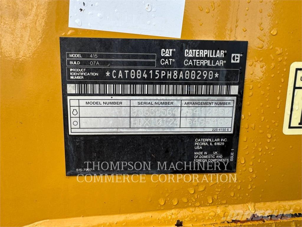 CAT 415 Utovarni rovokopači
