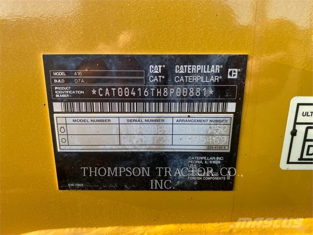 CAT 416 Utovarni rovokopači
