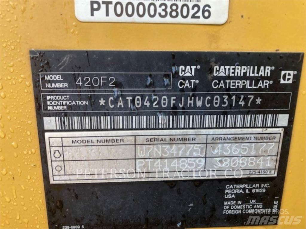 CAT 420F2 Utovarni rovokopači