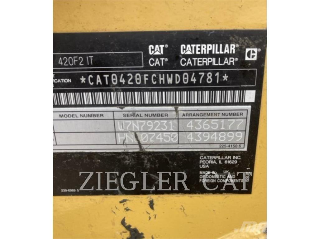 CAT 420F2 Utovarni rovokopači