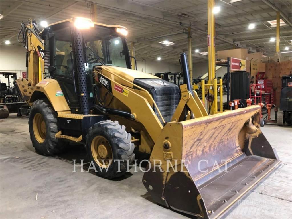 CAT 420F2 CAB Utovarni rovokopači