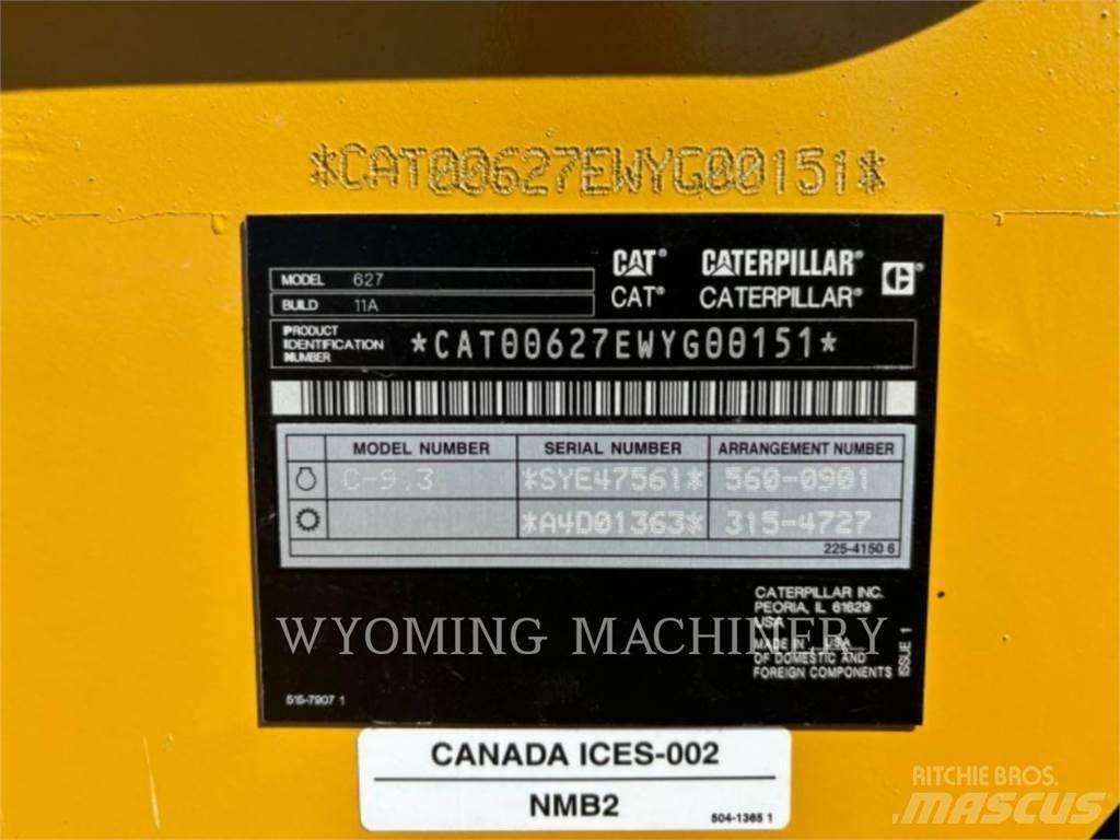 CAT 627 Strugači