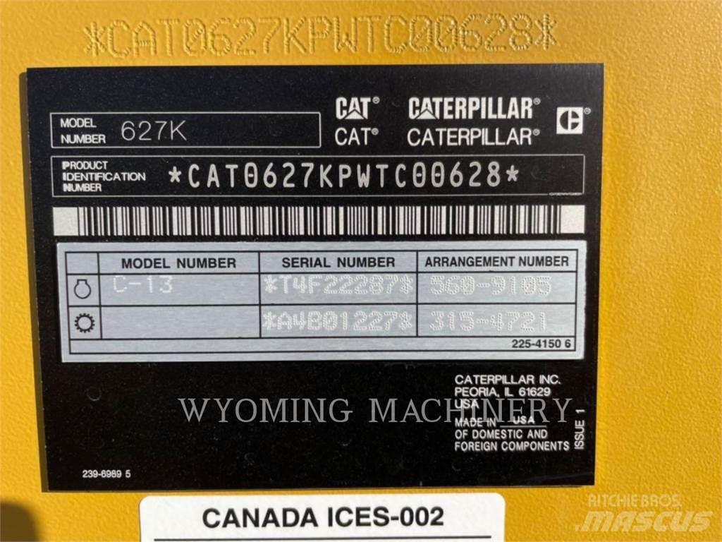 CAT 627K Strugači