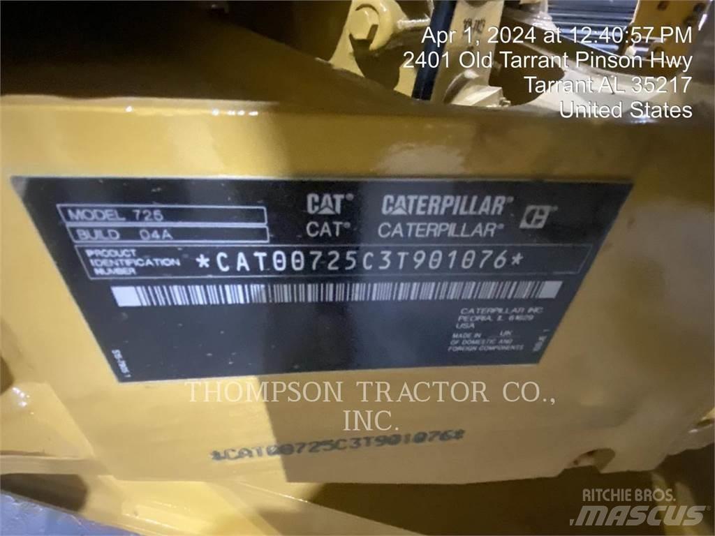 CAT 725 Zglobni demperi