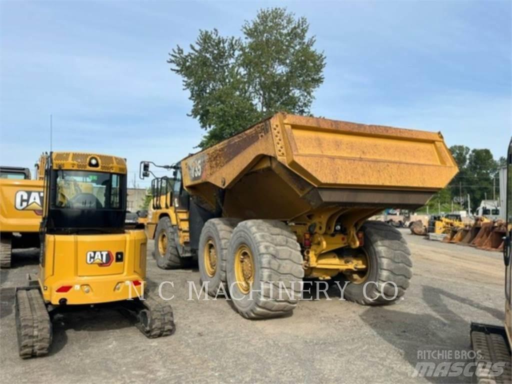CAT 735 Kiper kamioni