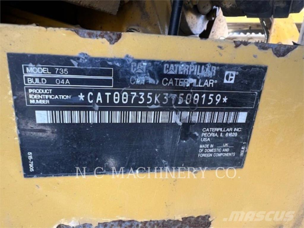 CAT 735 Zglobni demperi
