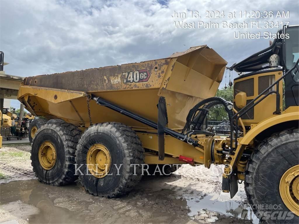 CAT 740 Zglobni demperi