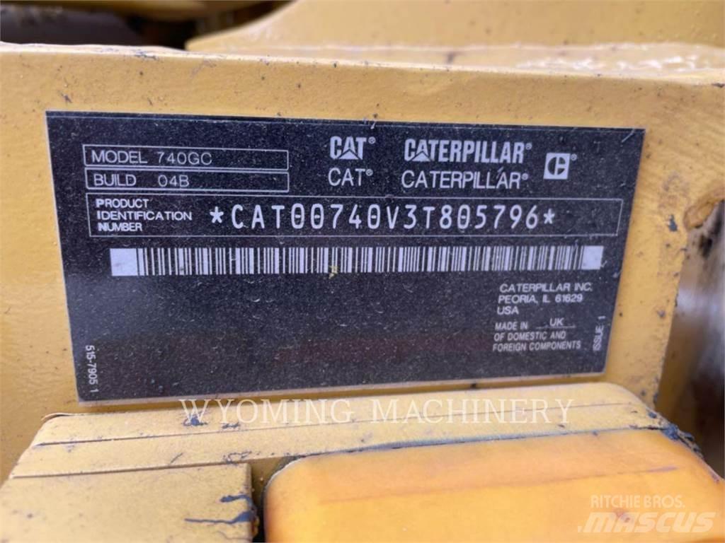 CAT 740 GC Zglobni demperi