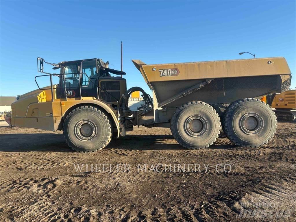 CAT 740 GC Zglobni demperi