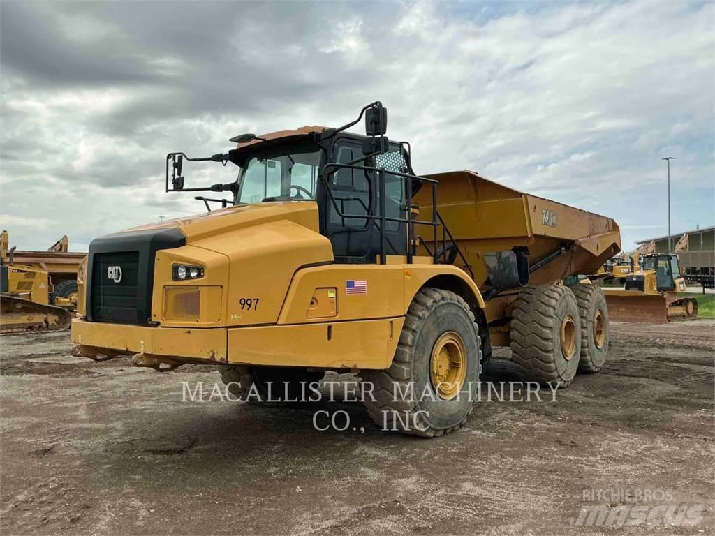 CAT 740 GC Zglobni demperi