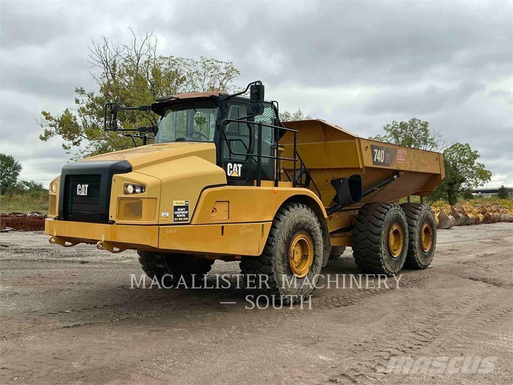 CAT 740 GC Zglobni demperi