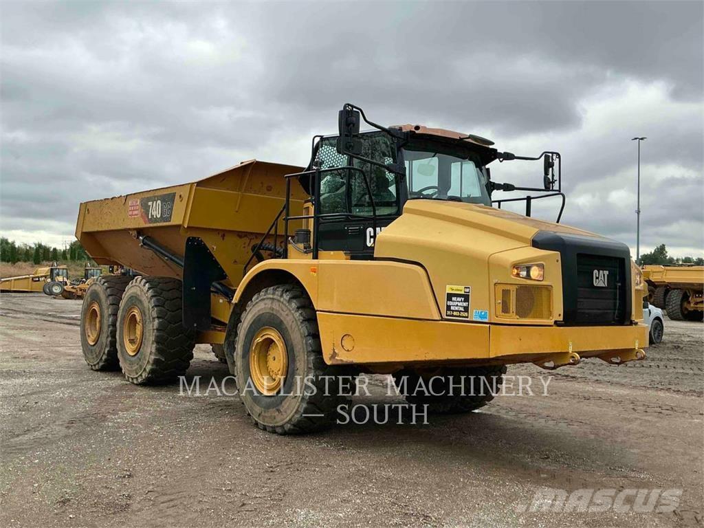 CAT 740 GC Zglobni demperi