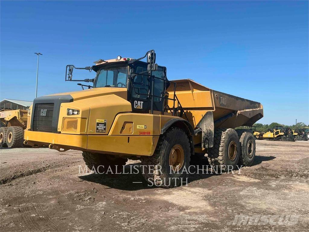 CAT 740 GC Zglobni demperi