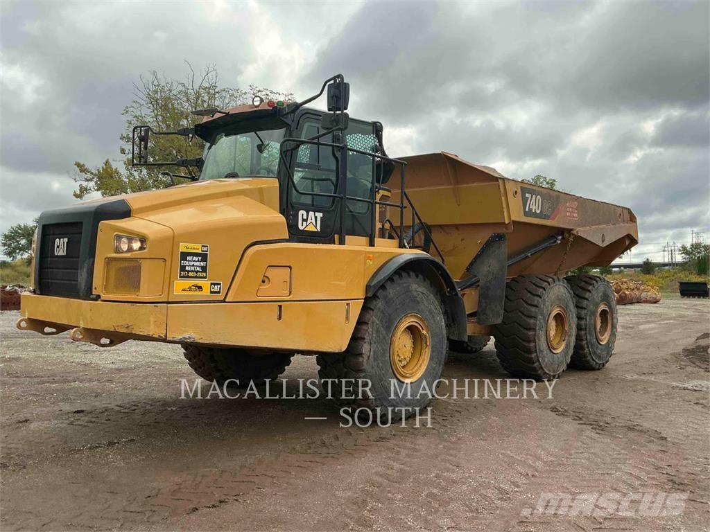 CAT 740 GC Zglobni demperi