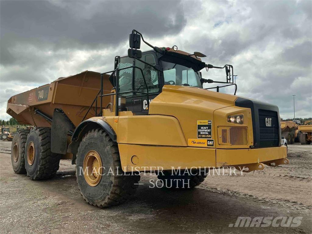 CAT 740 GC Zglobni demperi