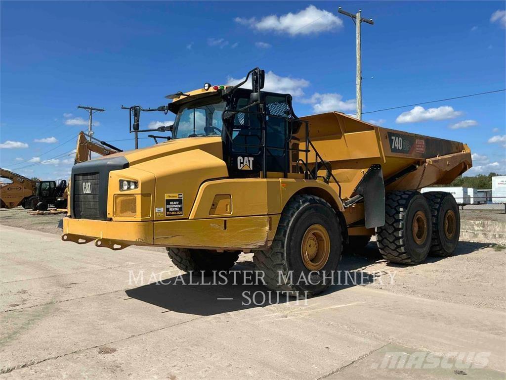 CAT 740 GC Zglobni demperi