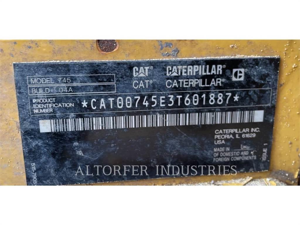 CAT 745 Zglobni demperi