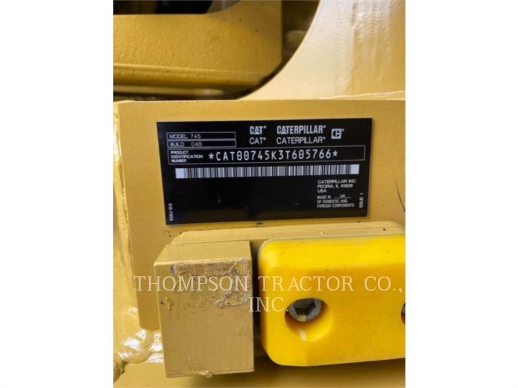 CAT 745 Zglobni demperi