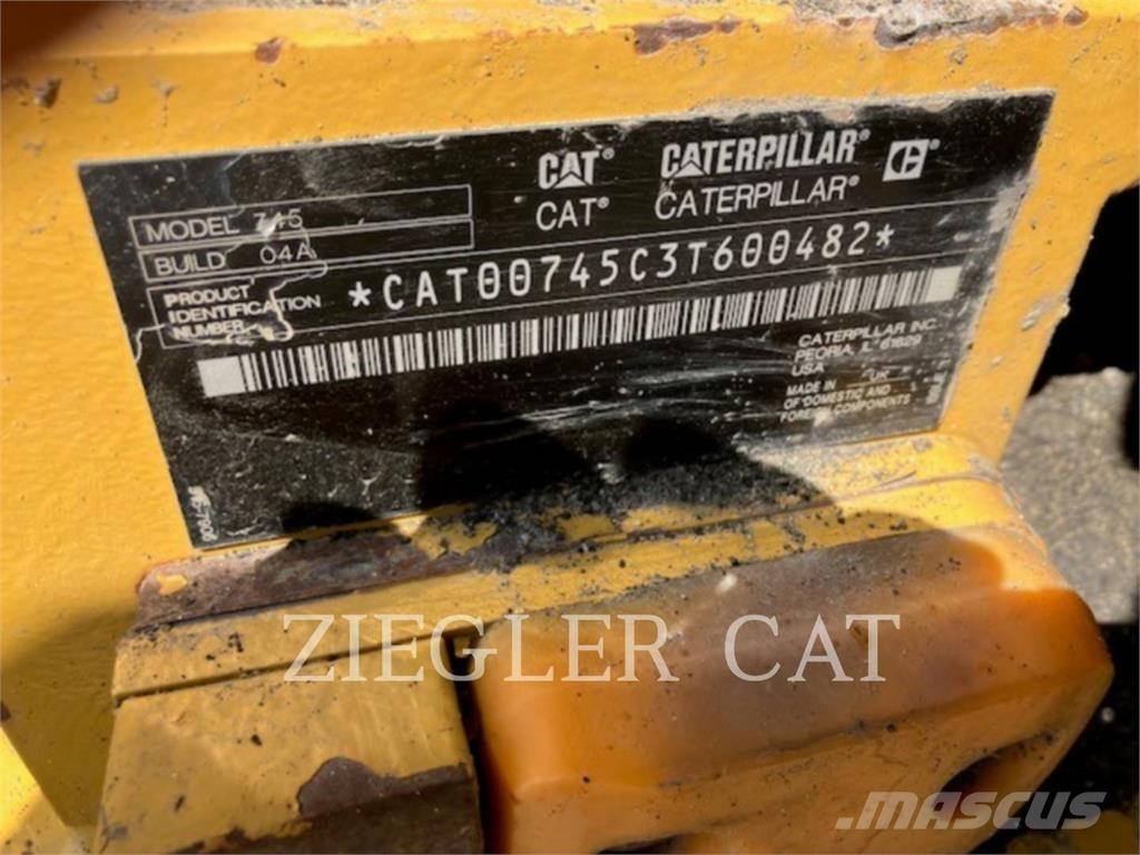 CAT 745 Zglobni demperi