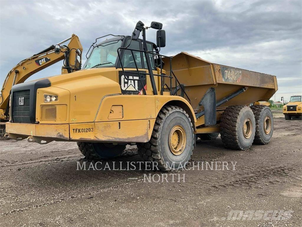 CAT 745C Zglobni demperi