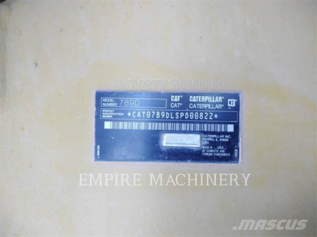 CAT 789D Zglobni demperi
