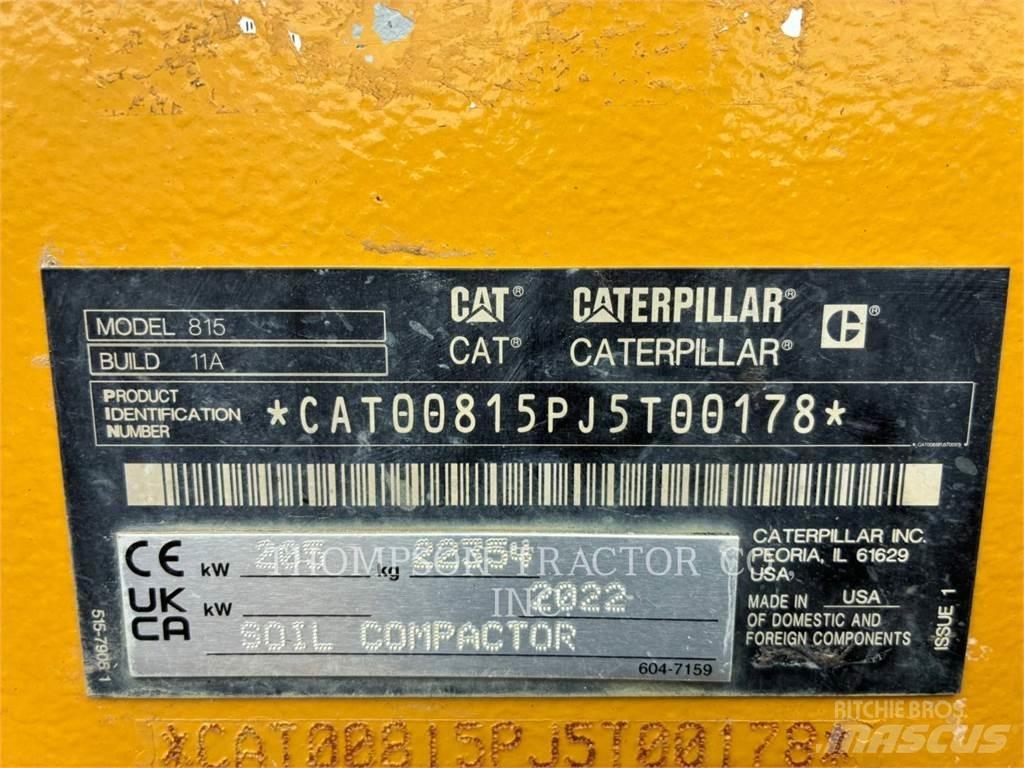 CAT 815 Kompaktori zemlje