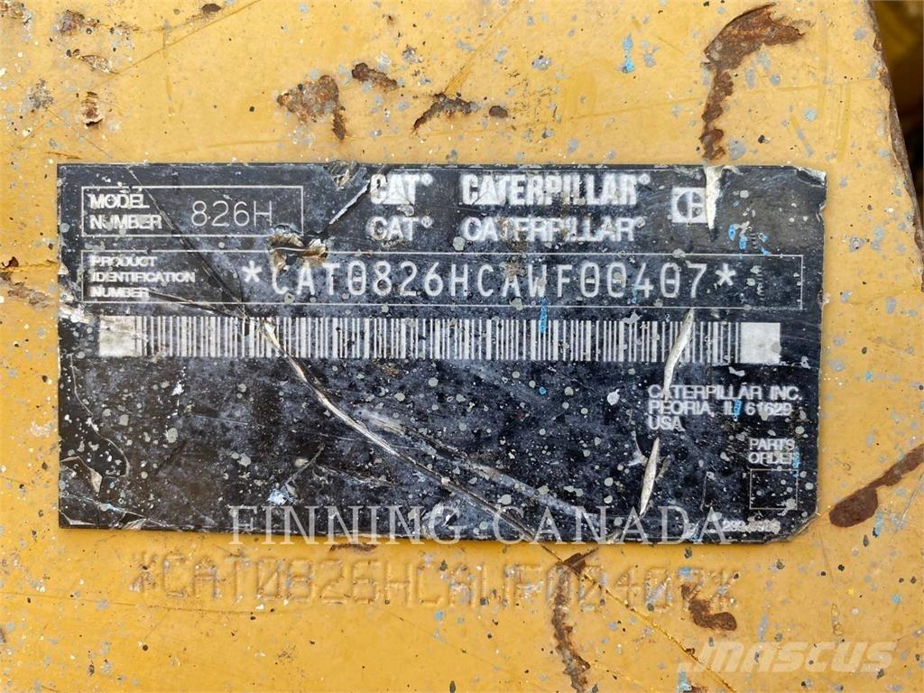 CAT 826H Kompaktori zemlje