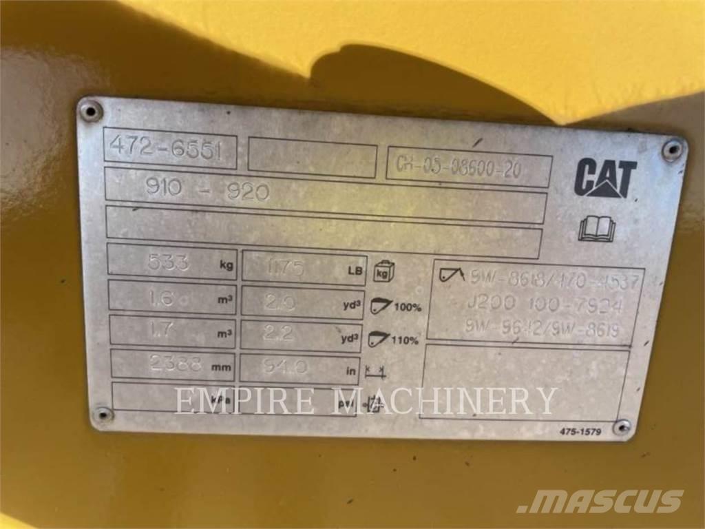 CAT 910-POBU Građevinarstvo – ostalo