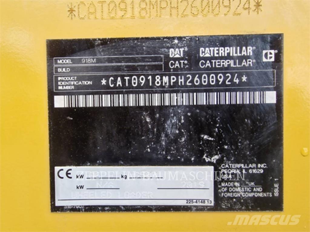 CAT 918M Utovarivači na kotačima