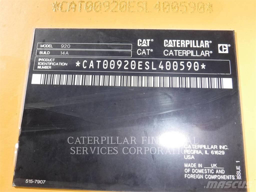 CAT 920-14 Utovarivači na kotačima