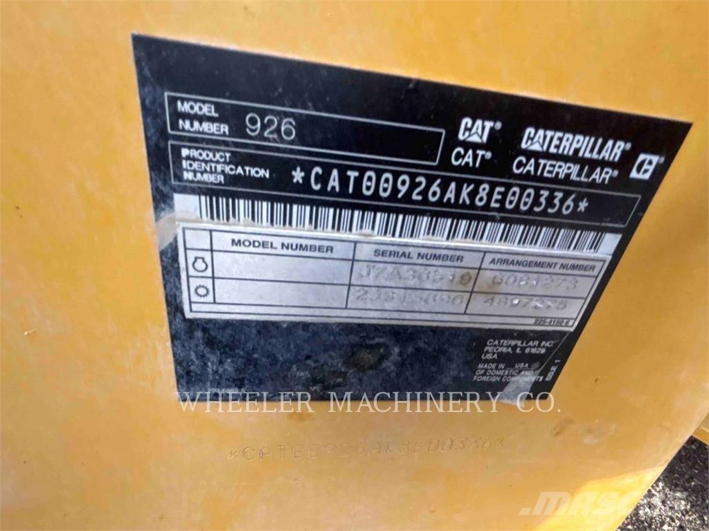 CAT 926 QC Utovarivači na kotačima