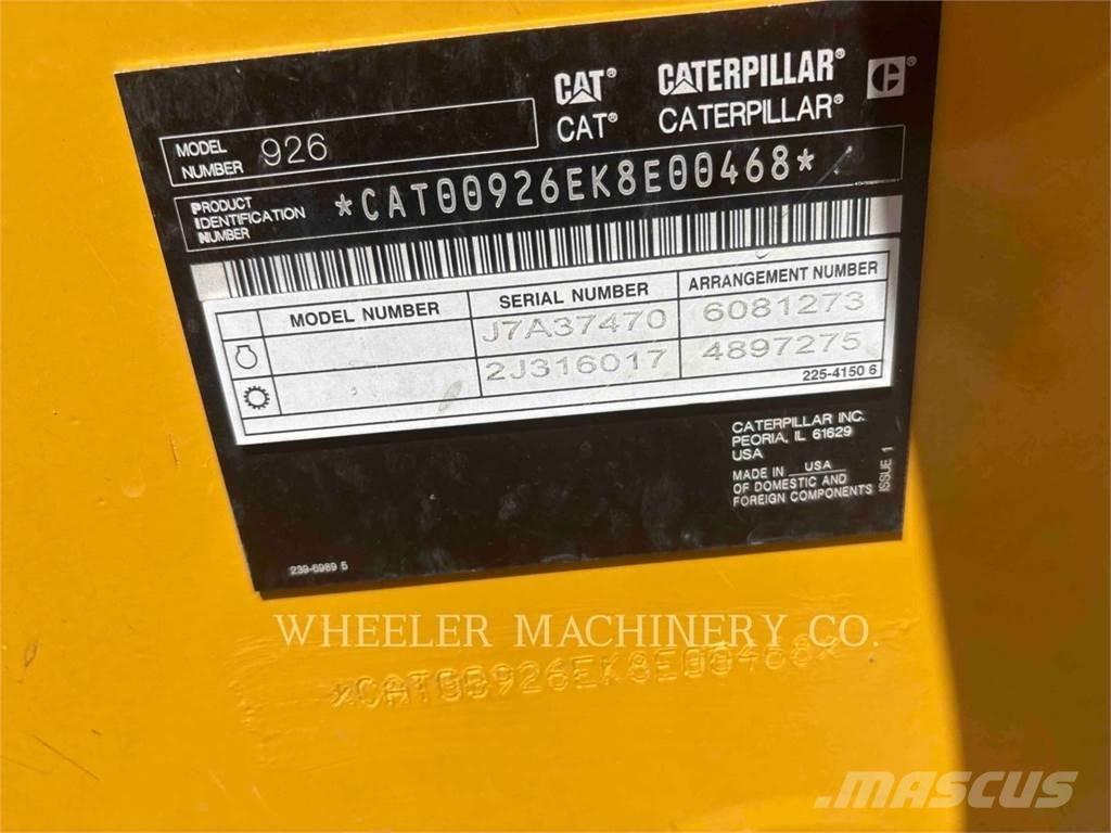 CAT 926 QC 3V Utovarivači na kotačima
