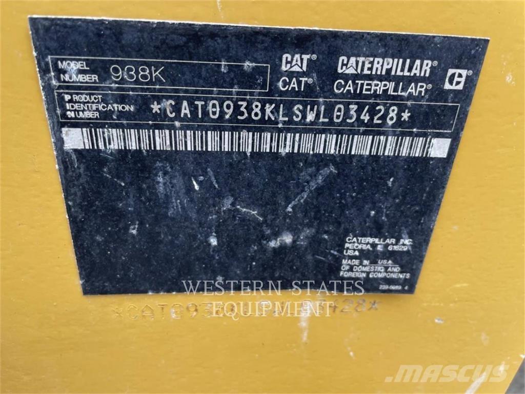 CAT 938K Utovarivači na kotačima