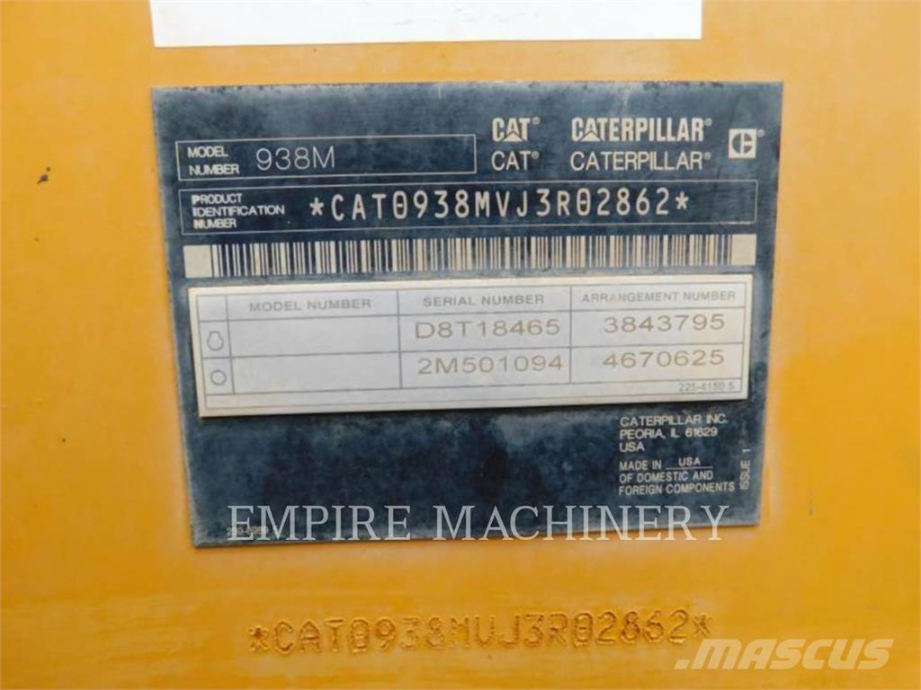 CAT 938M FC Utovarivači na kotačima
