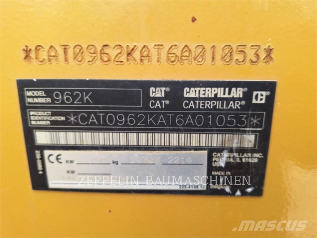 CAT 962K Utovarivači na kotačima
